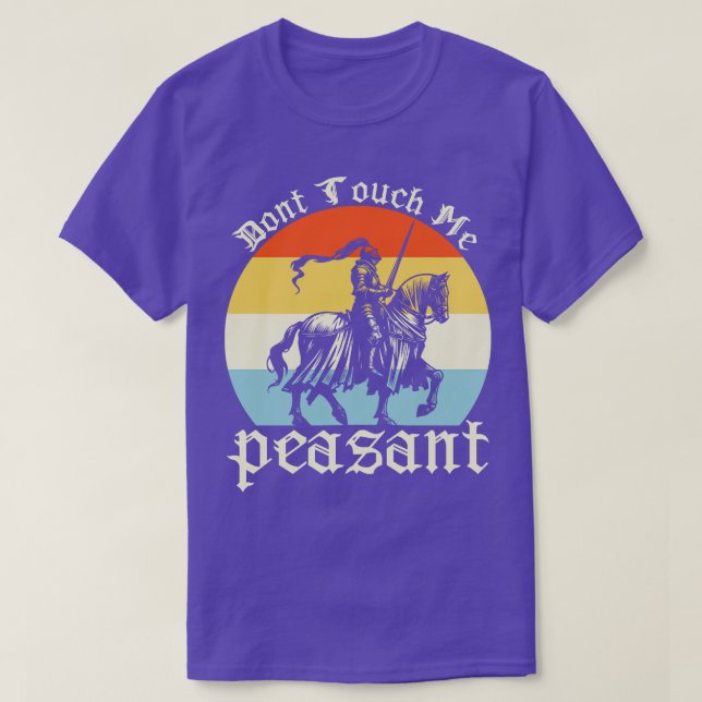 Camiseta Não Me Toque Em Camponês (Frente do Design)