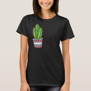 Camiseta Não me toques mulheres mens Cactus Cute Plant Gard