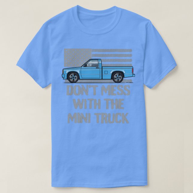 Camiseta Não Mess Blue1 (Frente do Design)