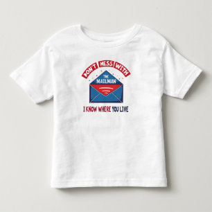 Camiseta Não Mess com o Humor do Mailman
