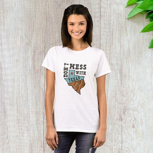 Camiseta Não Mess Com O Texas (Criador carregado)