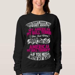 Camiseta Não Mess Com Pit Bull Terrier Mãe