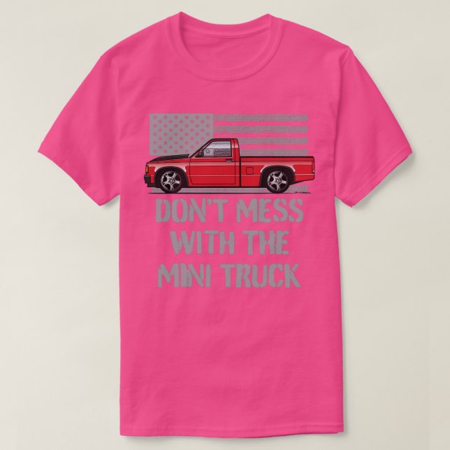 Camiseta Não Mess Red (Frente do Design)