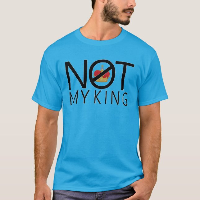 Camiseta Não Meu Rei (Frente)