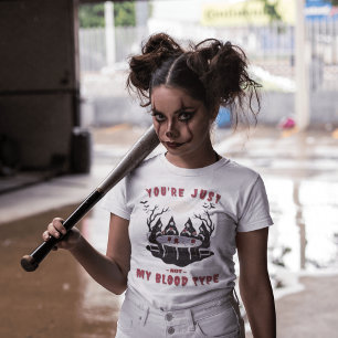 Camiseta Não Meu Tipo De Sangue: Único Pensado Em Vampiro