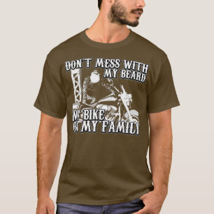 Camiseta Não mexa com minha barba