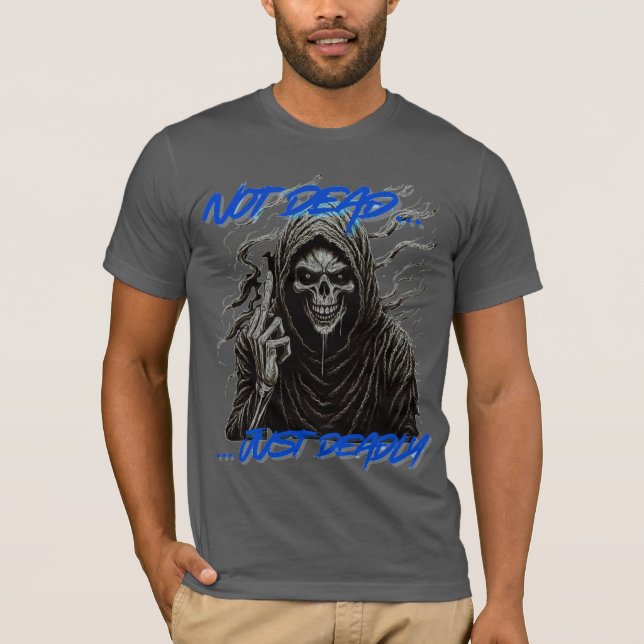 Camiseta Não Morto apenas Morto (Frente)