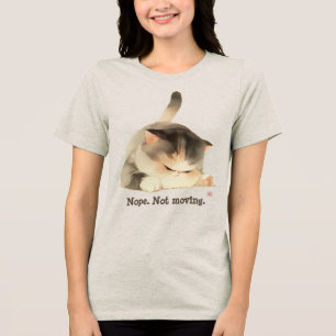 Camiseta Não. Não Movendo