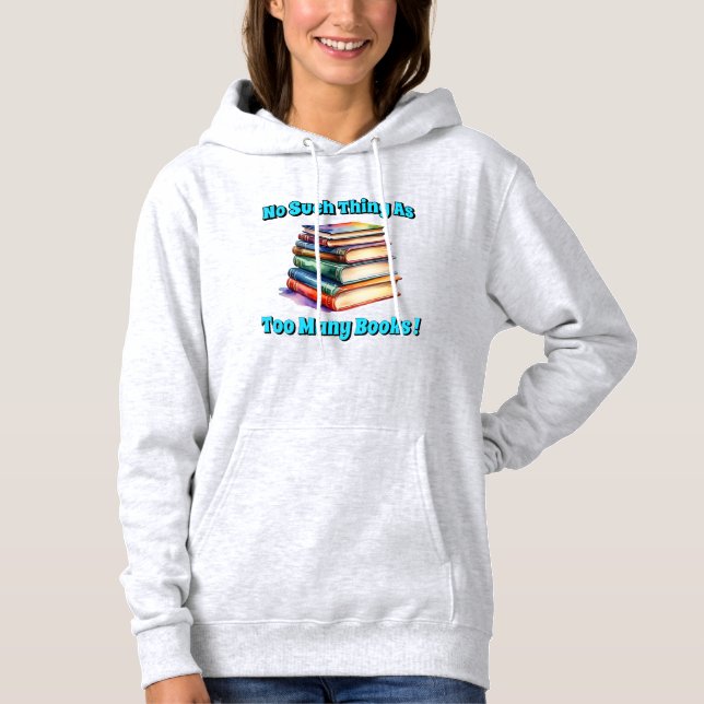 Camiseta Não, não, tantos livros! (Frente)