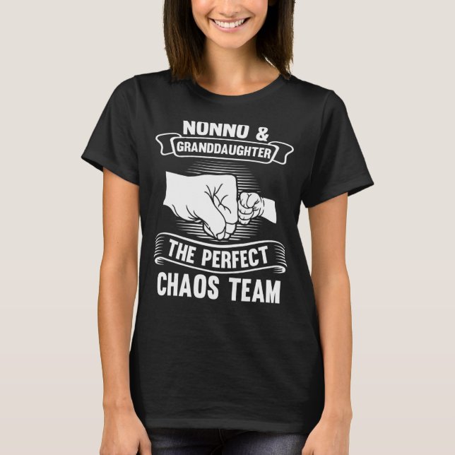 Camiseta Não-no e neta Equipe Não-no e neta (Frente)