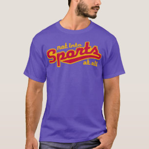 Camiseta Não nos esportes