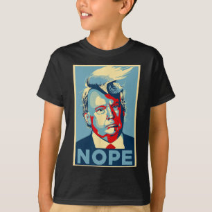 Camiseta Não Novamente Engraçado Trump 2024 