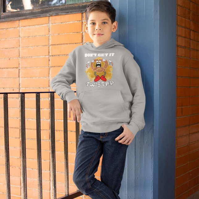 Camiseta Não o faças torcer, Pretzel zangado (Criador carregado)