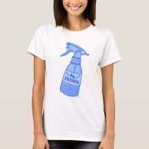 Não, Obrigado. Humor Sassy de Garrafa de Spray