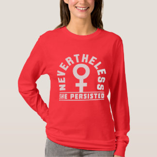 Camiseta Não obstante persistiu