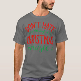Camiseta Não Odeio Na Minha Música De Natal Engraçado M