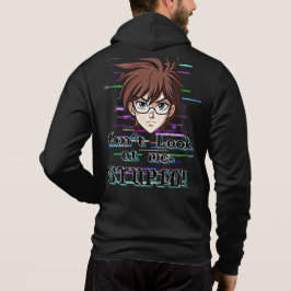 Camiseta Não olhe para mim, ESTÚPIDO 