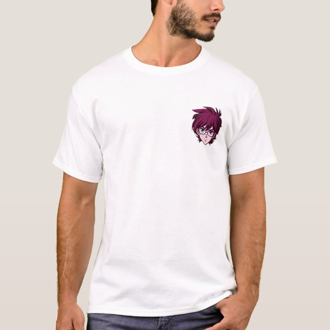 Camiseta Não olhe para mim, IDIOTA  (Frente)