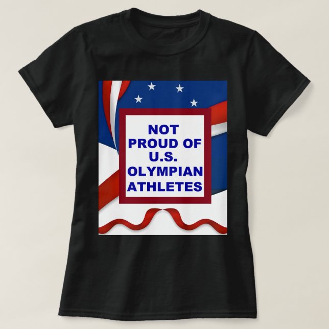 Camiseta Não Orgulhoso (Frente do Design)