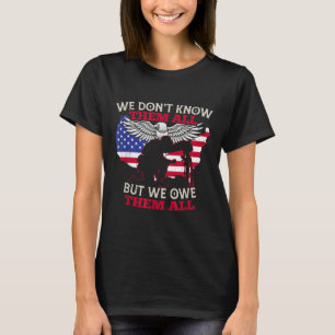Camiseta Não Os Conhecemos Todos, Mas Devemos A Todos
