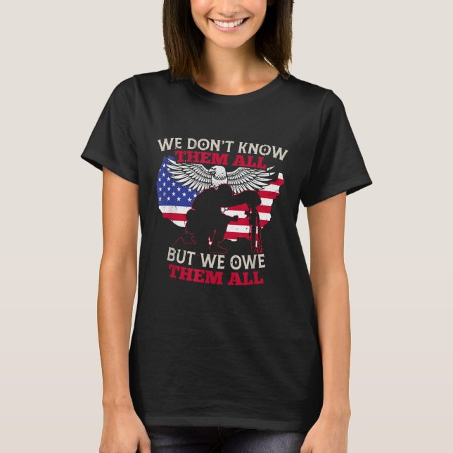 Camiseta Não Os Conhecemos Todos, Mas Devemos A Todos (Frente)