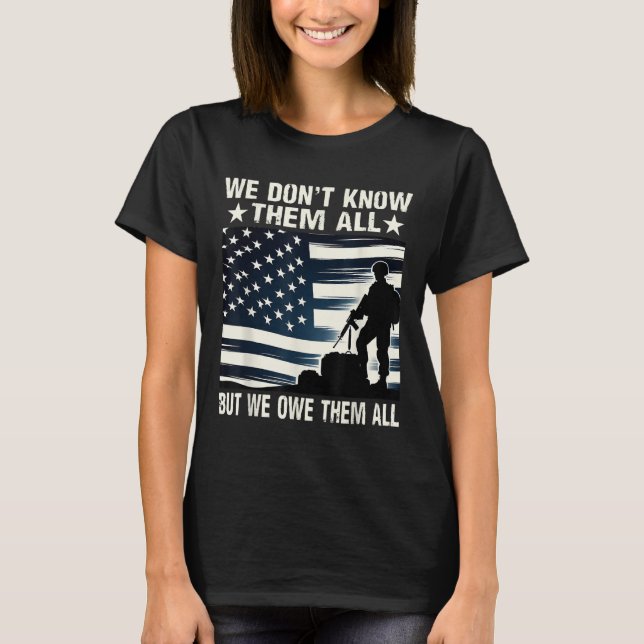 Camiseta Não Os Conhecemos Todos, Mas Devemos A Todos (Frente)