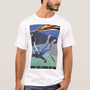 Camiseta Não Os Deixe Fugir! Propaganda de Guerra do Vietn