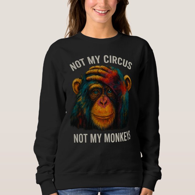 CAMISETA NÃO OS MEUS MACACOS (Frente)