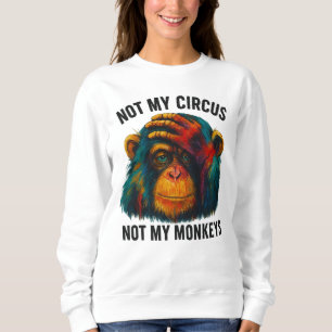 CAMISETA NÃO OS MEUS MACACOS