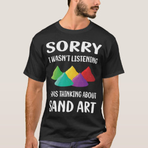 Camiseta Não Ouvir Arte de Areia