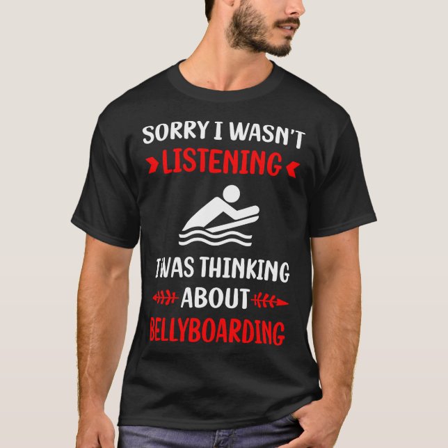 Camiseta Não Ouvir Bellyboard (Frente)