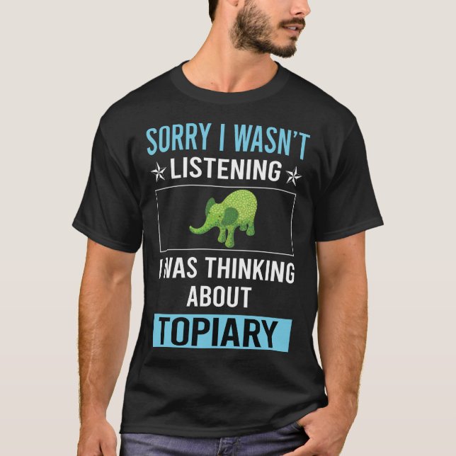 Camiseta Não Ouvir Tópico (Frente)