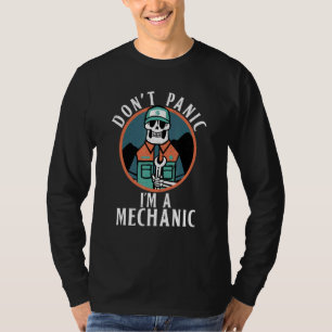 Camiseta Não Pânico Im Um Mecânico De Reparo Mecânico