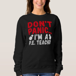 Camiseta Não Pânico Sou Professora De Pe