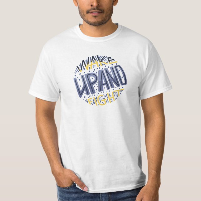 CAMISETA NÃO PARA LUTAR. (Frente)