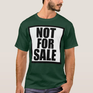 Camiseta Não para venda
