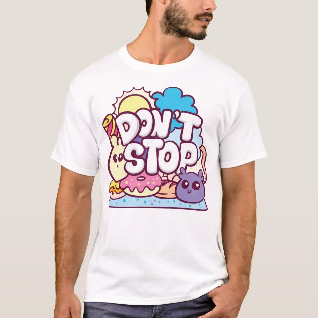 Camiseta Não parar (Frente)