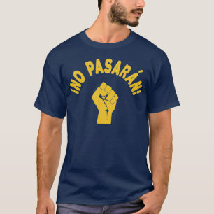 Camiseta Não Passarão Apoiem a Ucrânia