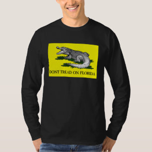 Camiseta Não Passe Na Flórida Para Os Mandatos De Vacinação