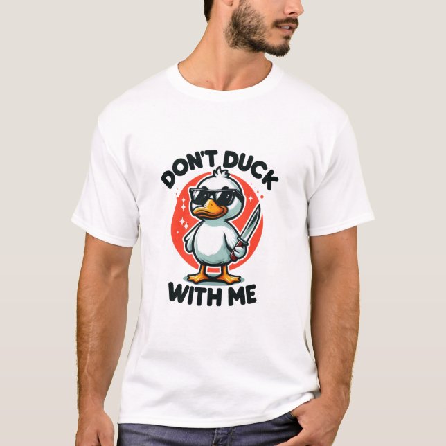 Camiseta Não Pato Comigo (Frente)