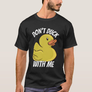 Camiseta Não Pato Comigo Pato de Borracha Roupa