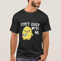 Não Pato Comigo Pato de Borracha Roupa