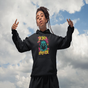 Camiseta Não pegue nenhuma atitude - Hoodie sarcástico