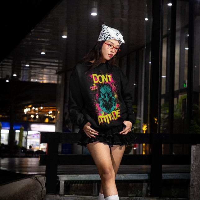 Camiseta Não pegue nenhuma atitude - Sarcástico (Criador carregado)