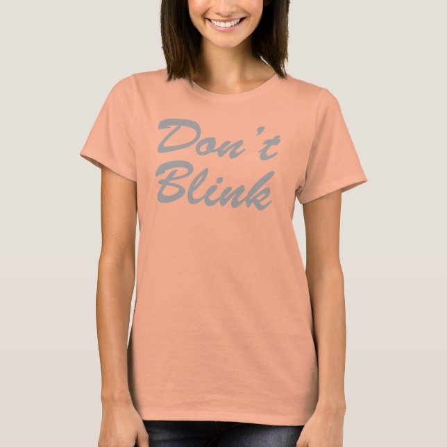 Camiseta Não PEGUE Tee (Frente)