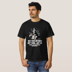 Camiseta Não pense, apenas faça.