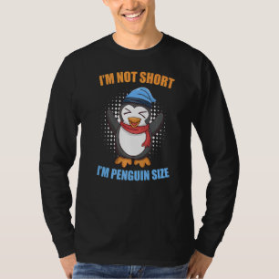 Camiseta Não Pequeno Pinguim Tamanho Pequeno Amigo 1