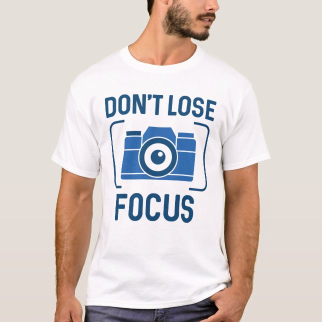 Camiseta Não Perca o Foco (Frente)