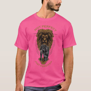 Camiseta Não Perfeito Apenas Um Vendedor Cristão Perdoado d