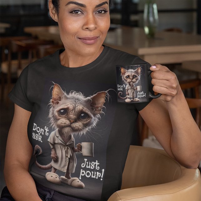 Camiseta Não pergunte, apenas torça! (Criador carregado)